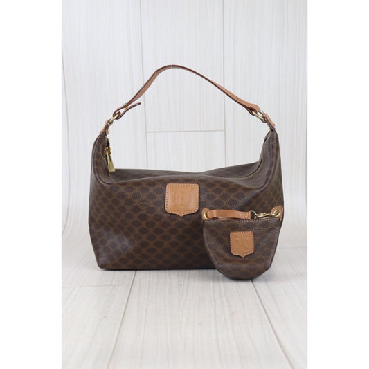 Rank AB | CELINE Macadam Handbag With Baby Pouch|23091516
