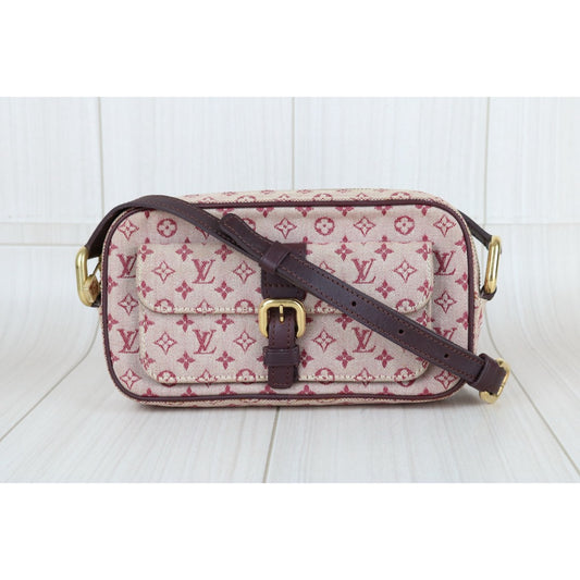 Good ( Rank AB)| LV Monogram Denim Shoulderbag|S25042801