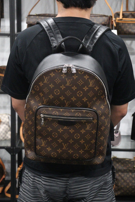 Rank SA | LV Monogram JUSCH NV Macasser Canvas Backpack|23082702