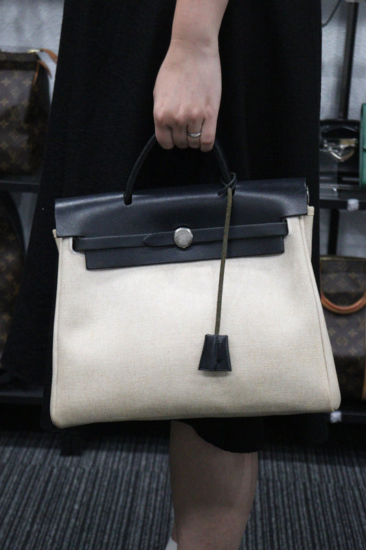 Rank AB | HERMES Herbag PM □C Stamp With Change Bag|23092710