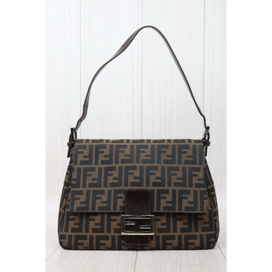 Good ( Rank AB)| FENDI Zucca Mamma Baguette Shoulder Bag |Q25010703