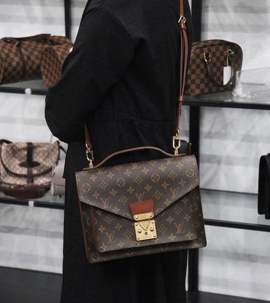 Rank AB | LV Monogram Monceau28 Shoulder Bag |23091802