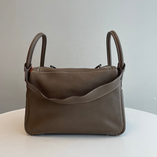 Hermes Lindy 30 A stamp etoupe