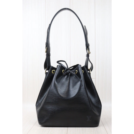 Good ( Rank AB)| LV Epi Noe Shoulder Bag Black|V24101010
