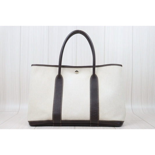 Very Good ( Rank A) | HERMES Garden Party PM HandBag ◽︎i StampMade In 2005 Year|24091205