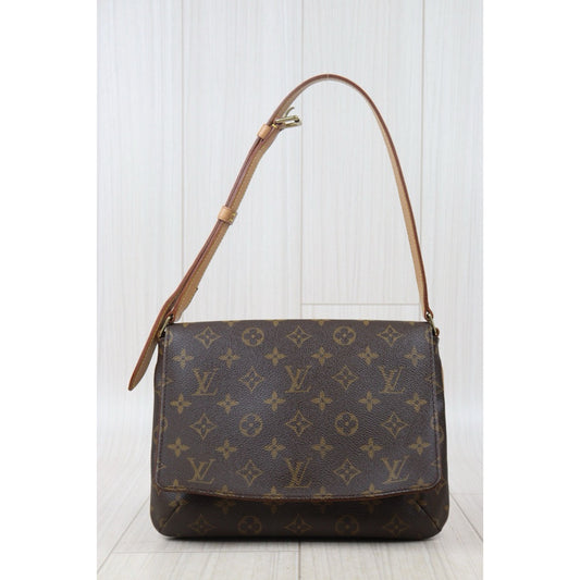 Good ( Rank AB)| LV Monogram Musette Tango Shoulder Bag|24102212