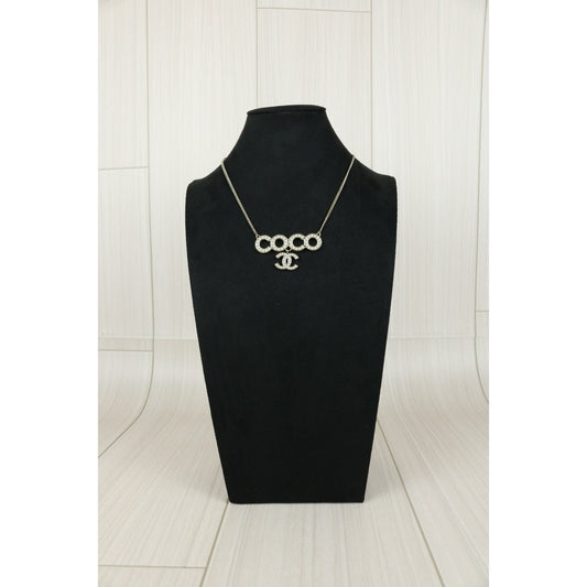 Excellent(Rank SA)|CHANEL COCO Mark Pearl Necklace|F25032506