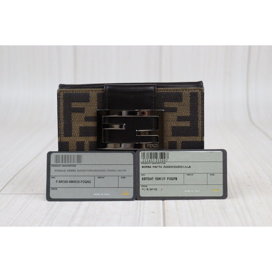 Rank A| FENDI Zucca Wallet|24022214
