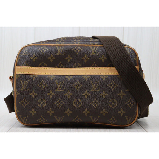 Rank AB | LV Monogram Reporter PM Shoulder Bag |V24061010