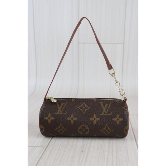 Rank A |LV Monogram Papillon Included Pouch|V23090712