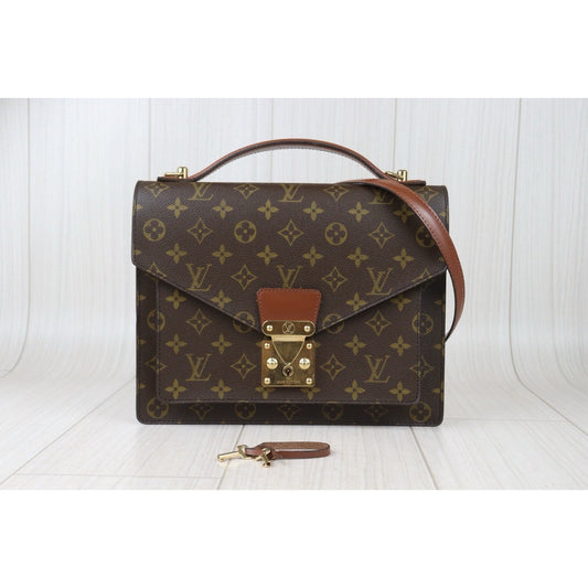 Very Good ( Rank A)| LV Monogram Monceau28 Shoulder Bag |24083015