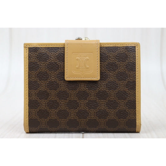Good ( Rank AB)| CELINE Macadam Wallet |VT25030131