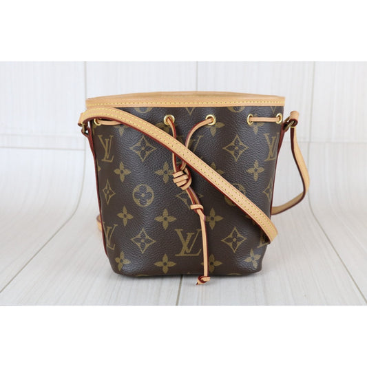 Very Good ( Rank A)| LV Monogram Nano Noe Shoulder Bag |X25072108