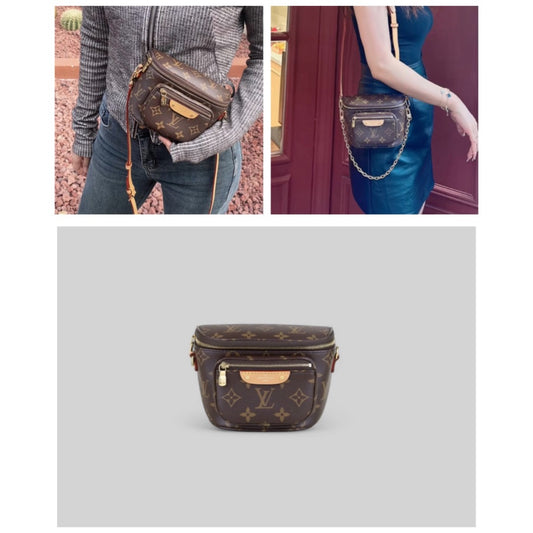 Very Good ( Rank A)|LV Monogram mini bumbag With Shoulder Bag IC Chips Model |S25032618