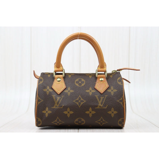 Very Good ( Rank A) | LV Monogram Mini Speedy Handbag|V25061205