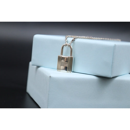 Very Good ( Rank A) | HERMES O'kelly Necklace 925 Silver|V25070307