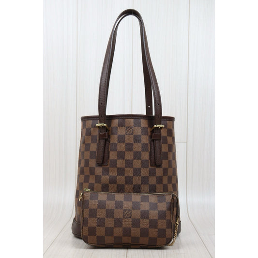 Very Good ( Rank A)|LV Damier Male Handbag With Pouch|25041703