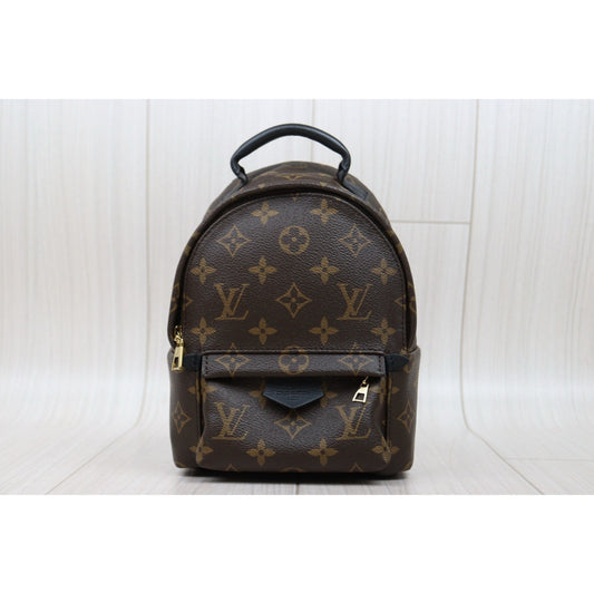 Very Good ( Rank A) | LV Monogram Coated Canvas Mini Palm Springs Backpack|S25022605