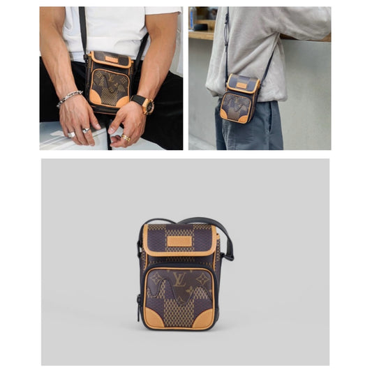 Very Good ( Rank A) | LV Monogram Nigo Series Nano Amazone Shoulder Bag |S25030705