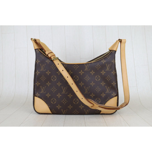 Excellent(Rank SA)|LV Monogram Boulogne 30 Shoulder Bag |H25112807
