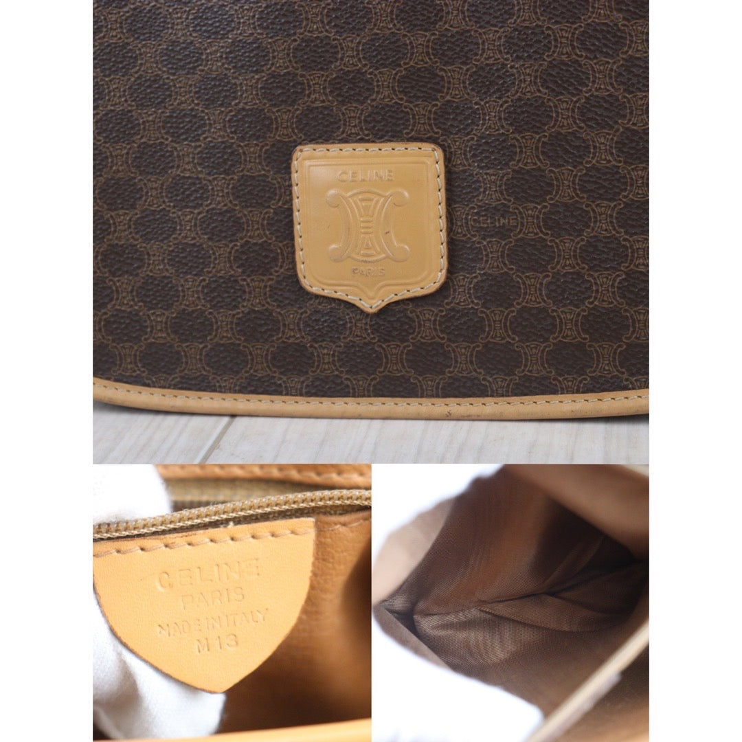 Rank AB | CELINE Macadam Shoulderbag |23092215