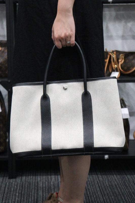 Rank A | HERMES Limit Garden Party PM HandBag |23102114