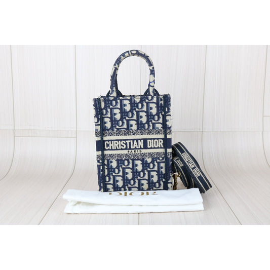 Very Good ( Rank A)|Dior Trotter MINI Tote Bag Shoulder Bag |S25061001