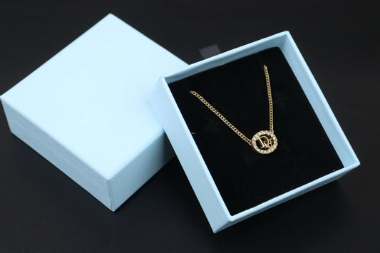 Good ( Rank AB) | Dior Heat Rhinestone Necklace |24102211