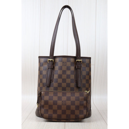 Rank A|LV Damier Male Handbag With Pouch|V24062716