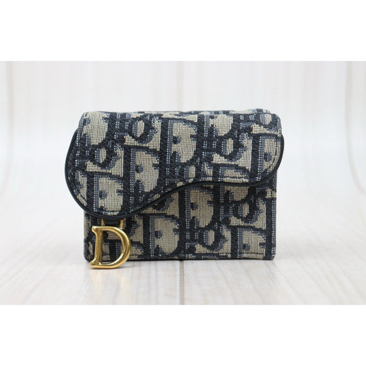 Good ( Rank AB)| Dior Trotter Trifold Wallet |24112603