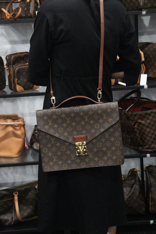 Good ( Rank AB)| LV Monogram Monceau GM Shoulder Bag |24080813