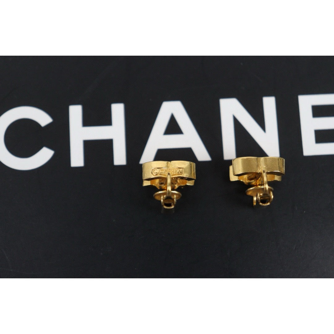 Very Good ( Rank A) |CHANEL COCO Earrings 18k Gold Plated |24112103