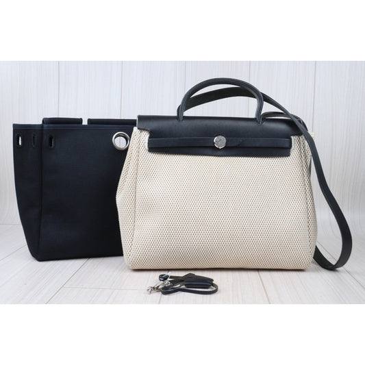 Rank AB | HERMES Herbag PM Shoulder Bag □F Stamp |24070922