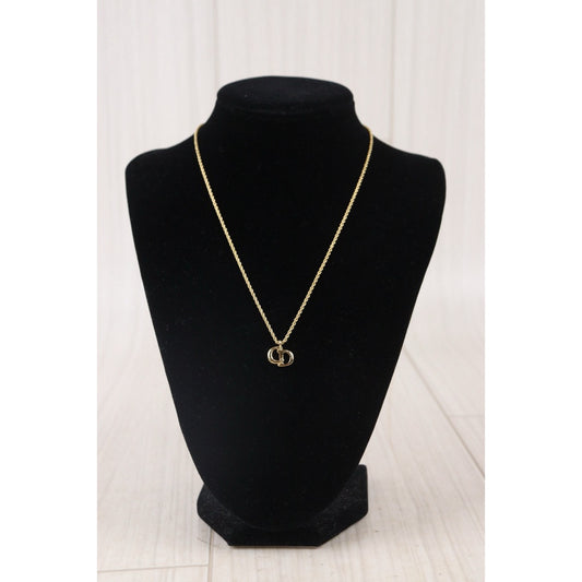 Very Good ( Rank A) | Dior Earring Necklace Set Gold|24082213