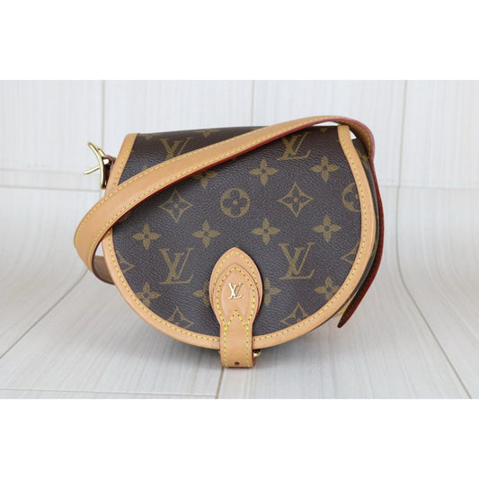Very Good ( Rank A)| LV Monogram Tamburan Shoulder Bag Current Model|S24122501
