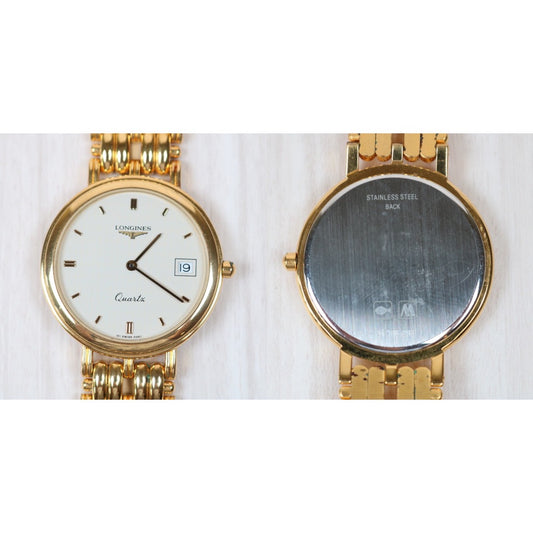 Good ( Rank AB)| Longines 18k Gold Plated Quartz Watch |S24062403
