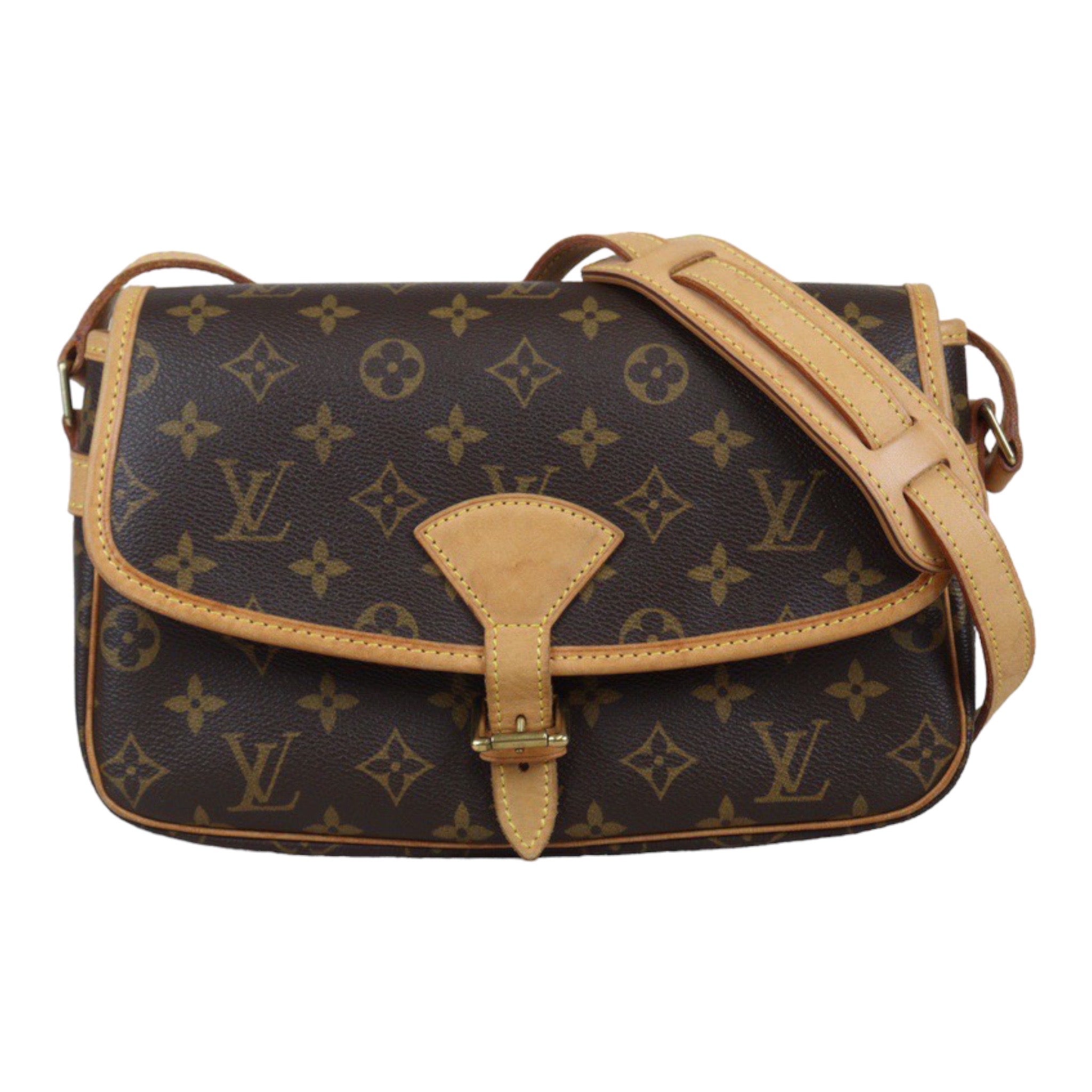 LOUIS VUITTON Monogram Canvas Sologne Crossbody Shoulder Bag