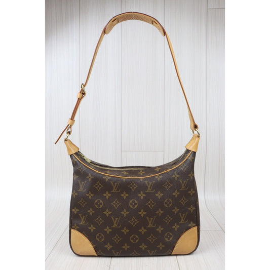 Good ( Rank AB)|LV Monogram Boulogne 30 Shoulder Bag |V24071506