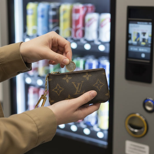 Include Entrupy Certificate of Authenticity|Very Good ( Rank A)|Louis Vuitton Monogram Pochette Cre|S26031031