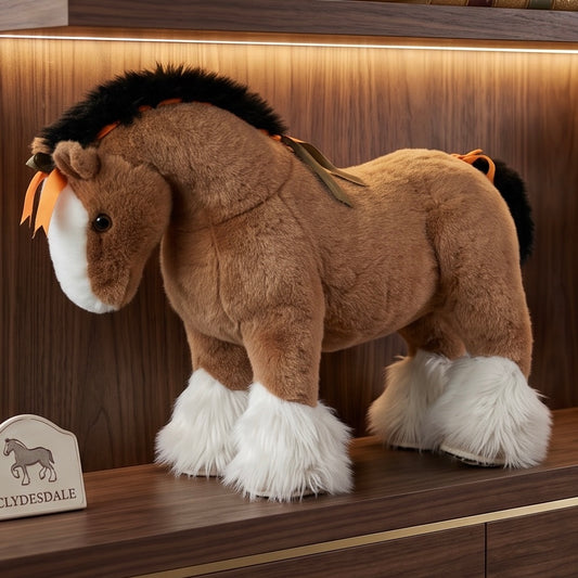 Good ( Rank AB)| HERMES Cheval Hermy Plush MM|S26080617