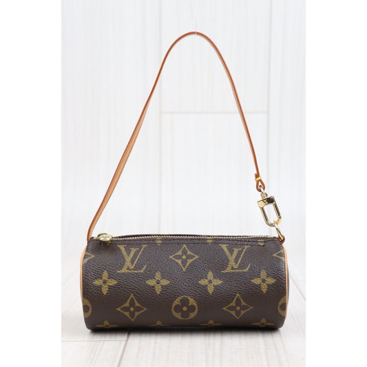 Rank A |LV Monogram Papillon Included Pouch|23111622