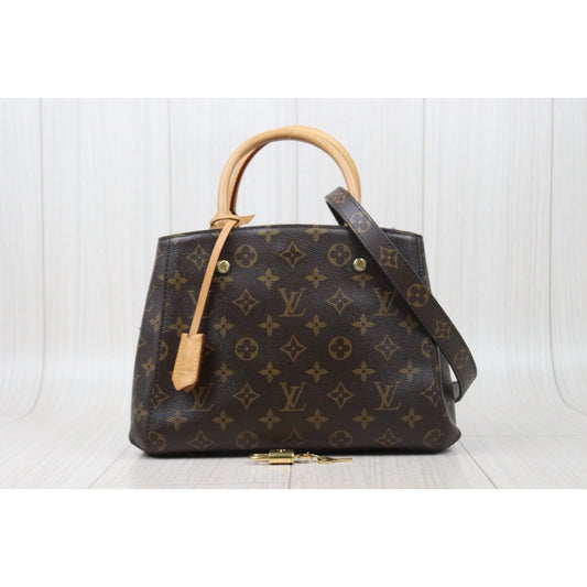 Good ( Rank AB)|LV Monogram Montaigne BB Hand Bag Shoulder Bag|S24102002