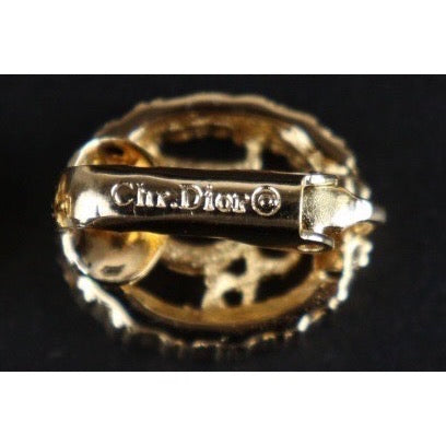 Rank A | Dior CD Earring Gold Plated|23103101
