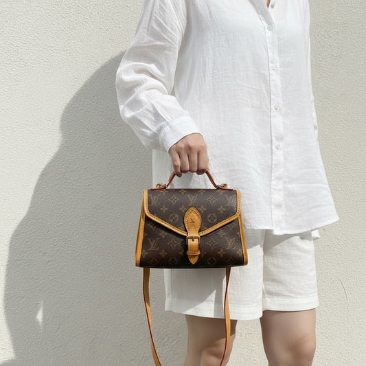 Include Entrupy Certificate of Authenticity|Good ( Rank AB)|Louis Vuitton Monogram Ivy ShoulderBag Current Model|S26060126