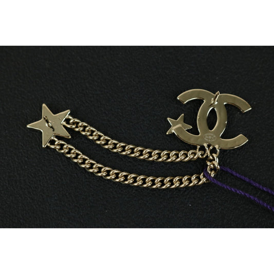 Excellent(Rank SA)| CHANEL Coco Mark Star Diamond Brooch|F25021113
