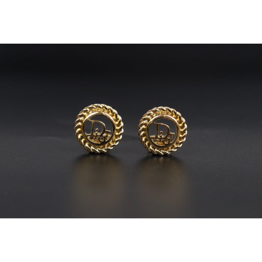 Rank SA | Dior CD Earring Gold Plated|24020102