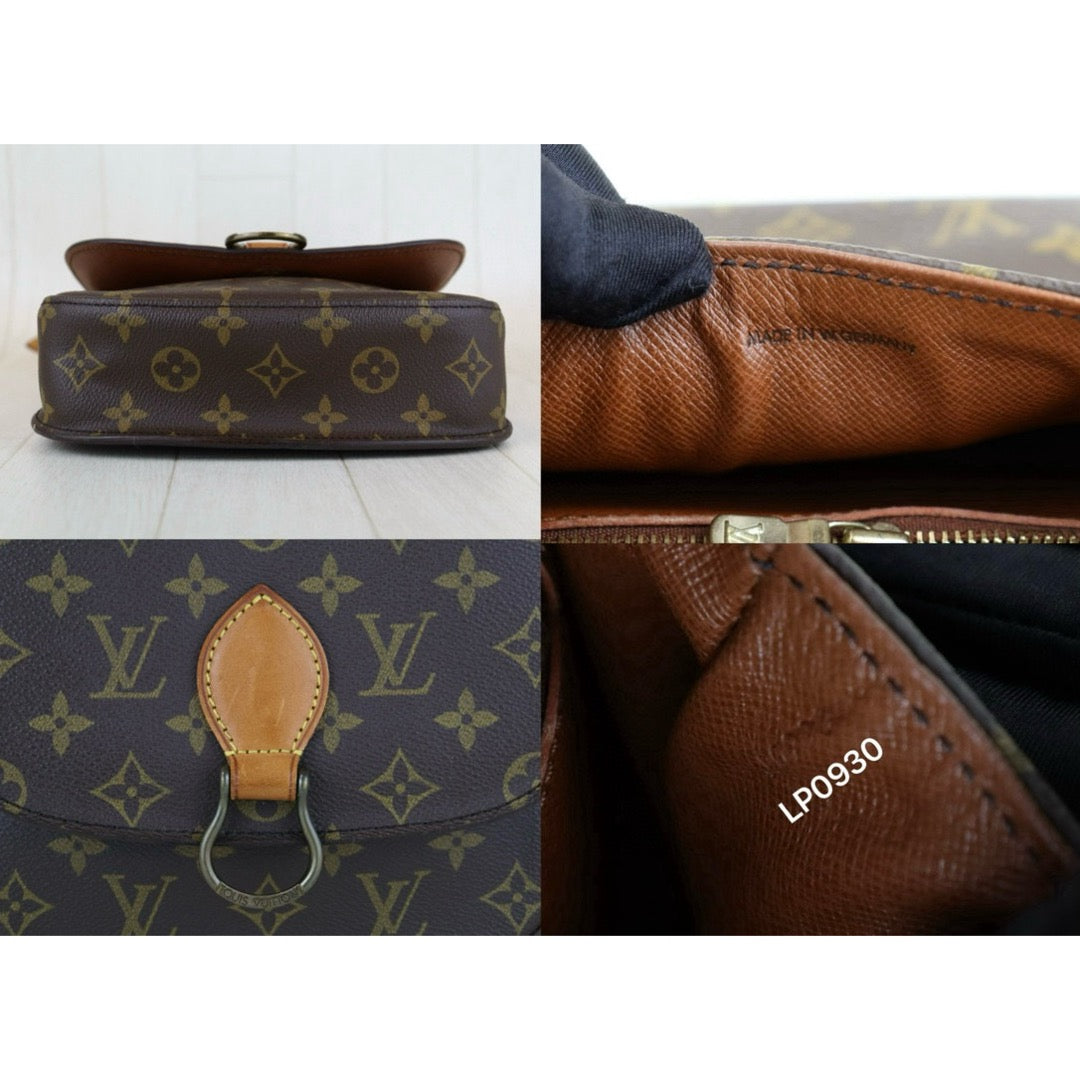 Good ( Rank AB)| LV Monogram Saint Cloud MM Shoulder Bag |H24102502