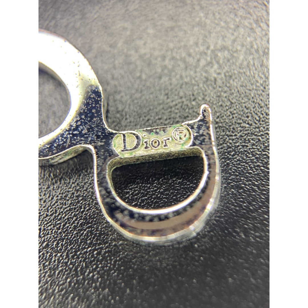 Very Good ( Rank A) | Dior Vintage CD Necklace Silver |V25061908