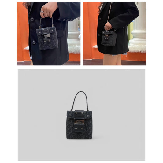 Very Good ( Rank A)| Dior Trotter Hand Bag |25041008