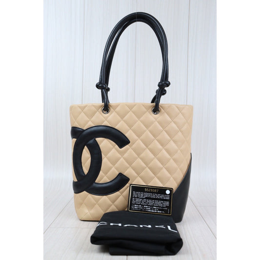 Rank A | CHANEL Cambon Line ToteBag |24021902